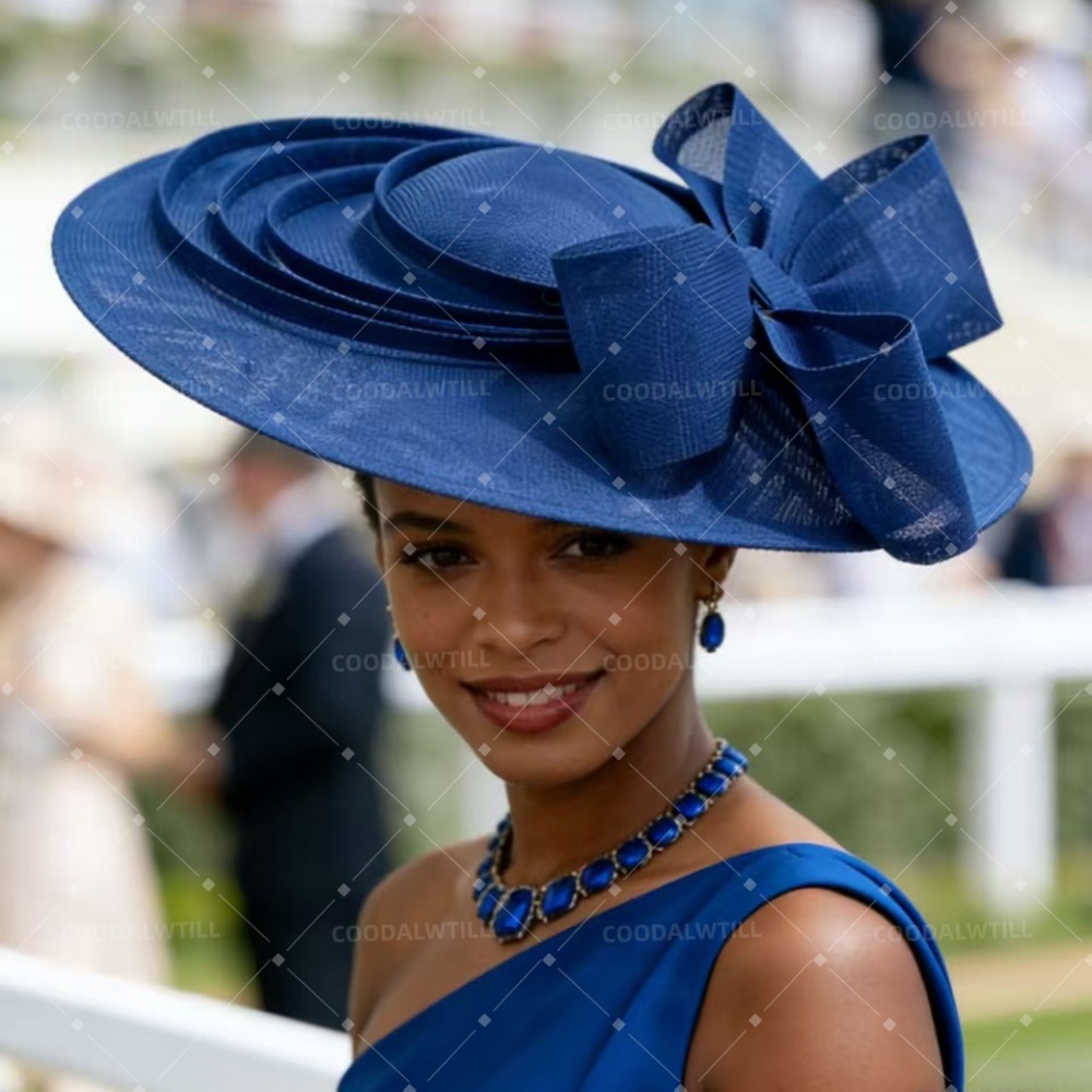 Women'S Fashion Kentucky Derby - Grand chapeau fascinateur Royal Ascot avec