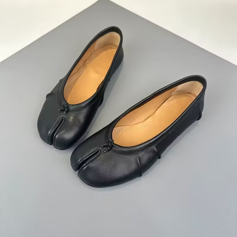 Women'S Fashion Shoes - Nouvelles chaussures plates à bout fendu