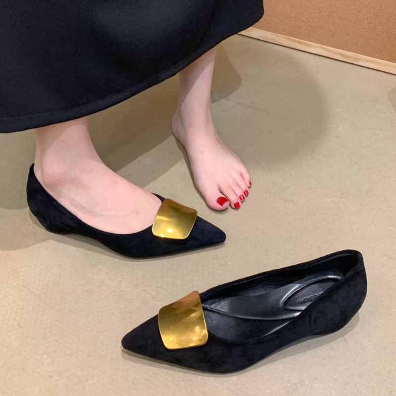 Femmes pompes à talons bas bou - Women'S Fashion Shoes avis et prix