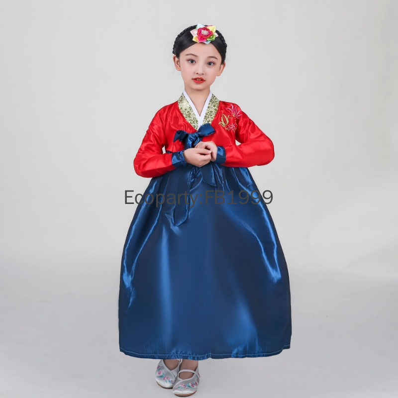 Robe Hanbok pour filles, 4 cou - Women'S Fashion Korea avis et prix