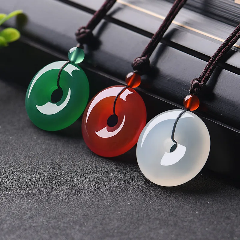 Pendentif beignet en Jade mult - Women'S Fashion Jewellery avis et prix