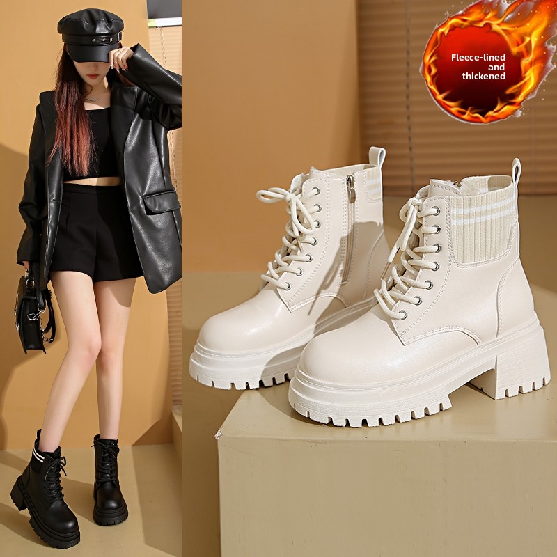 Bottines à talon bloc et semel - Women'S Fashion Korea avis et prix