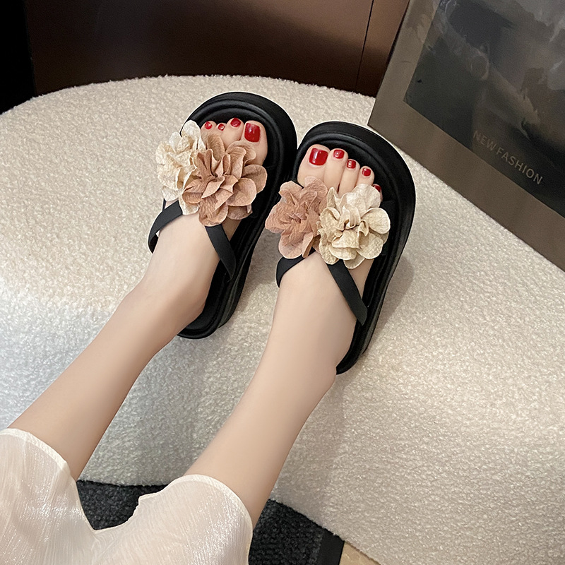 Sandales à plateforme florale  - Women'S Fashion Korea avis et prix