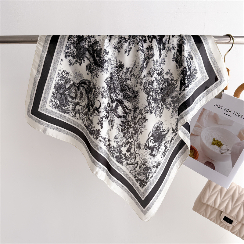Foulards de luxe imprimés Jung - Women Fashion Necktie avis et prix